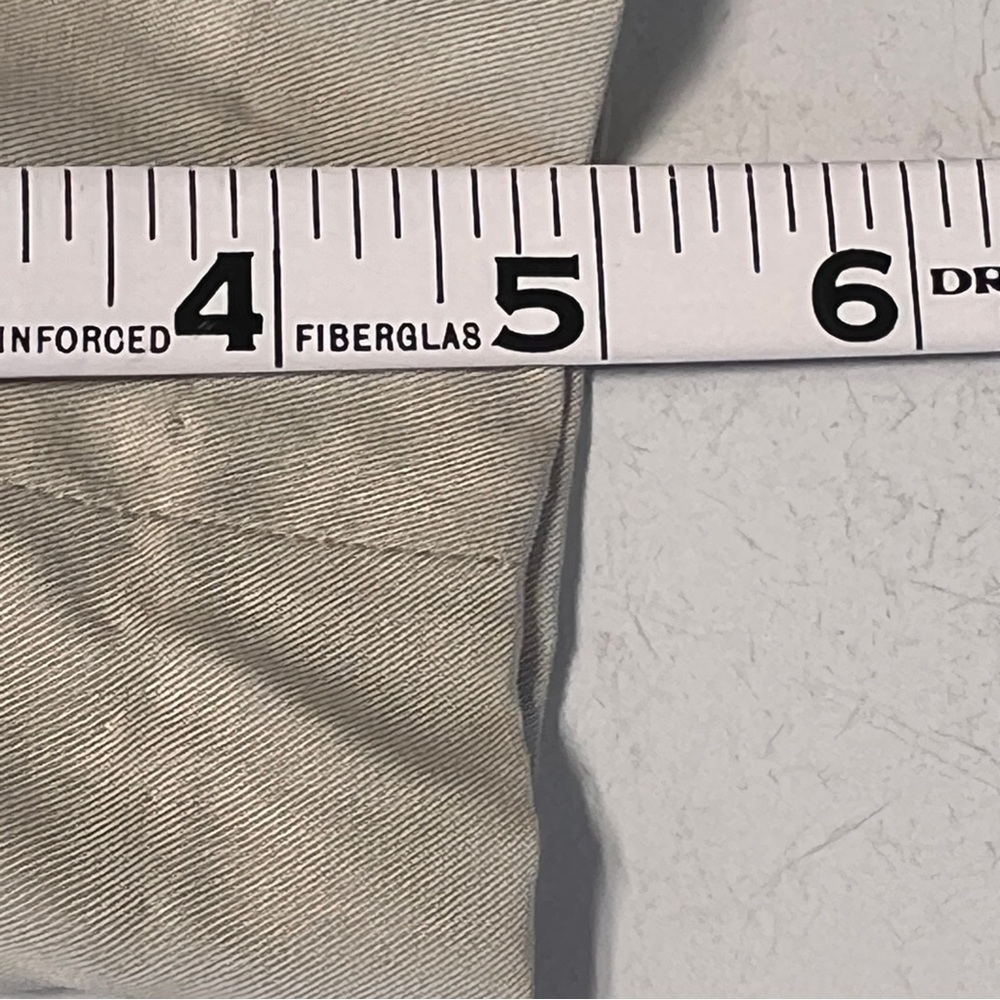 Banana Republic Khaki Tan Paperbag Tie Waist Pleated Shorts Size 16 - Picture 12 of 14